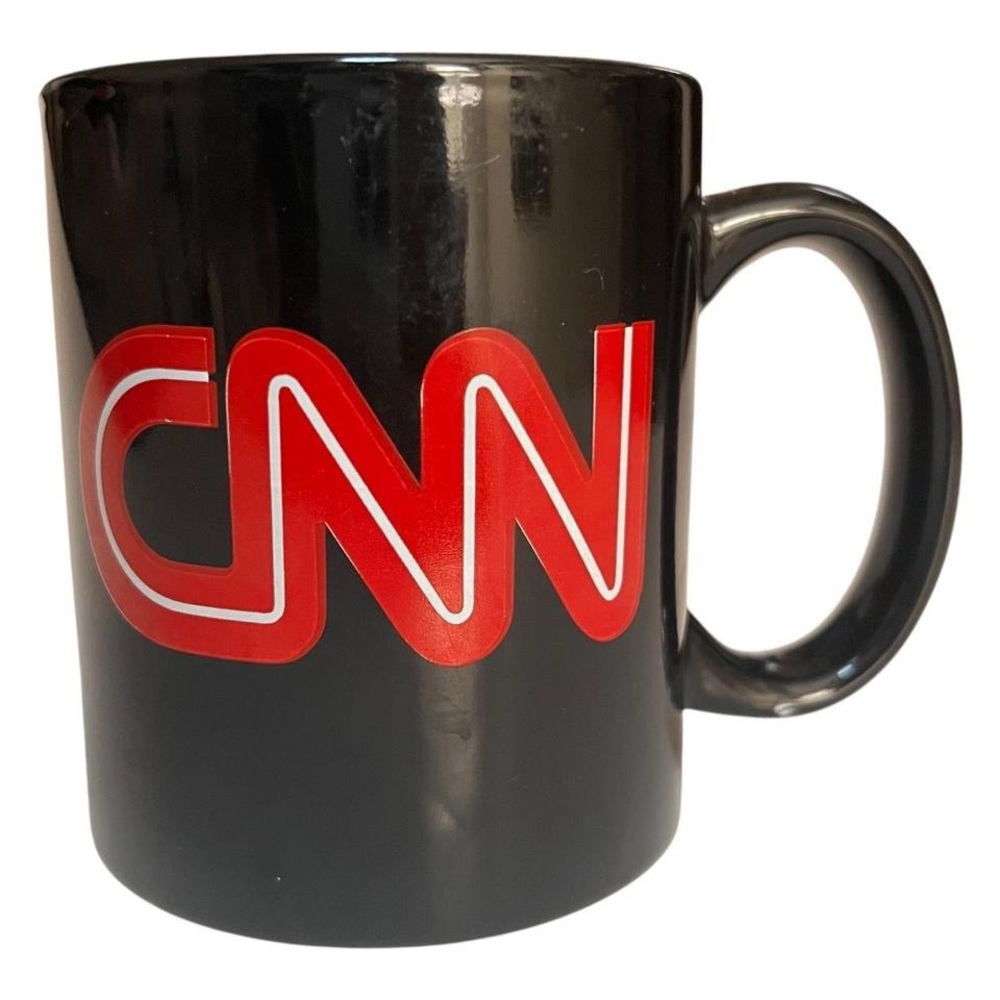 Black and Red CNN Crossfire at GW University Coffee Mug